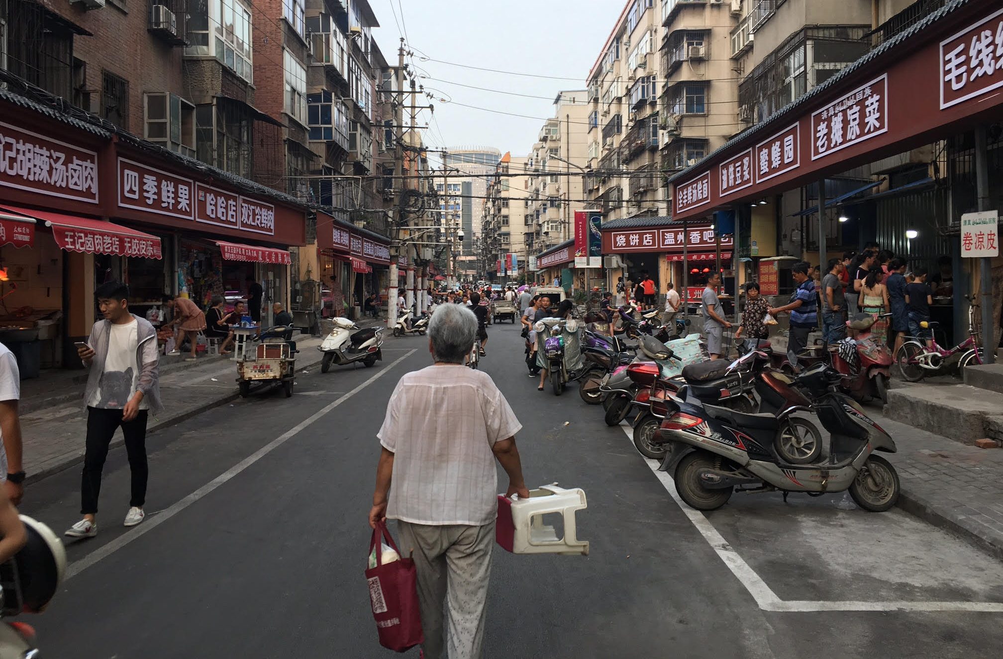 Growing old in China.